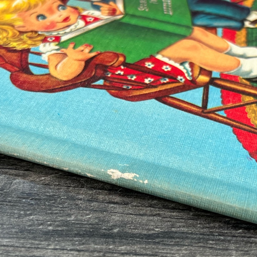 Vintage STORYBOOK FOR LITTLE TOTS Rand McNally Elf 1958 Hunter Kitschy Ephemera - Picture 2 of 8